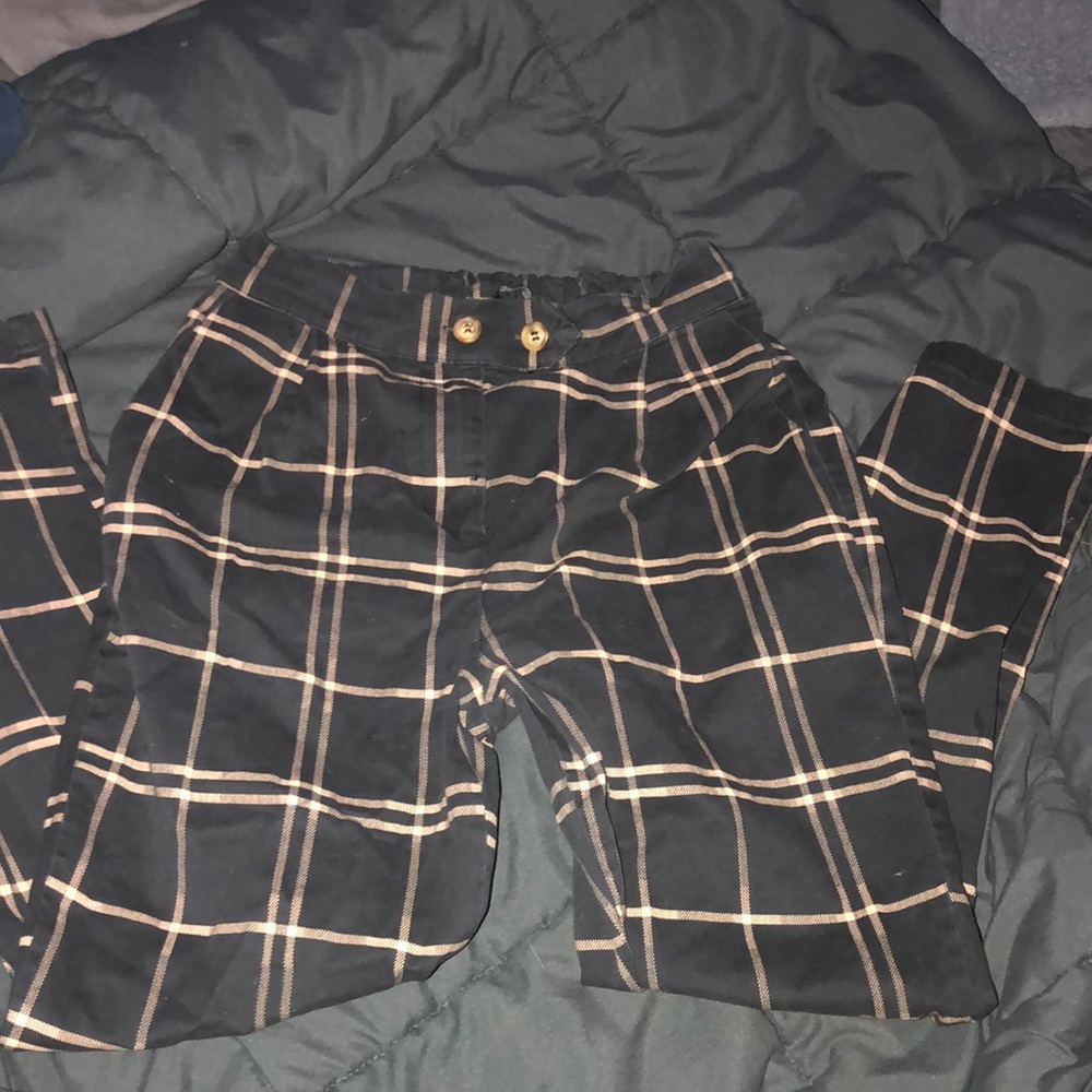 Plaid Pants